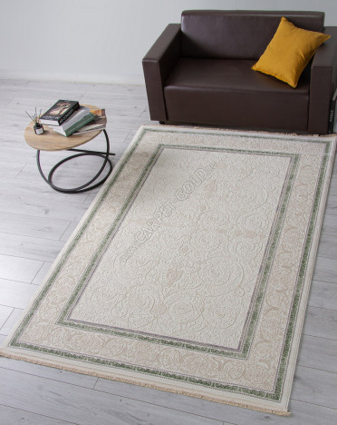 Ковер 30896D - CREAM / CREAM - Прямоугольник - коллекция MELODY