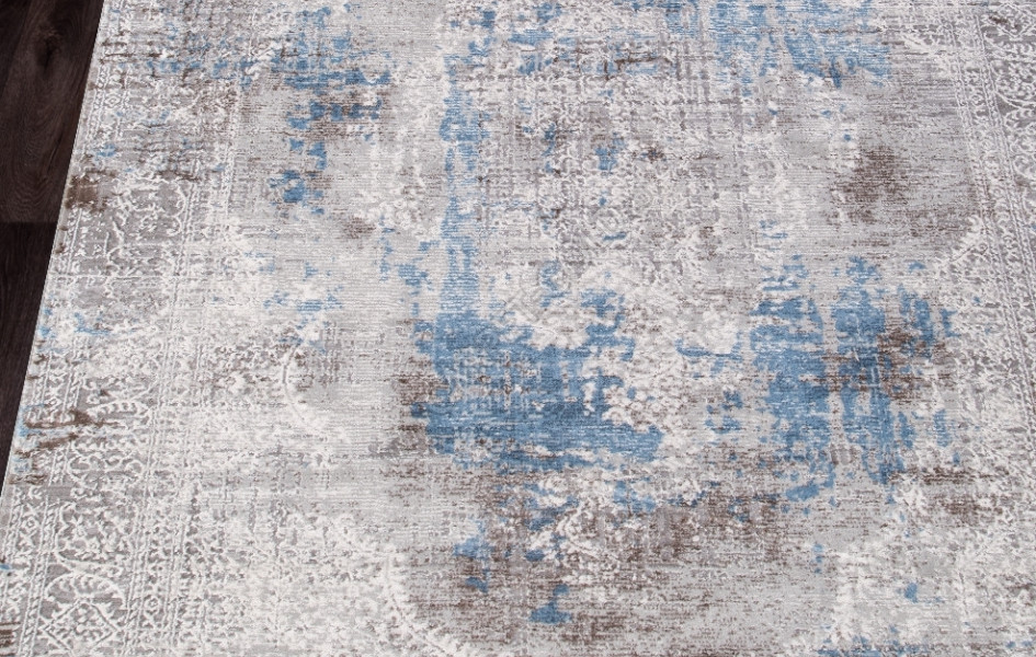Ковер турецкий прямоугольный 03877A BLUE - коллекция ARMINA