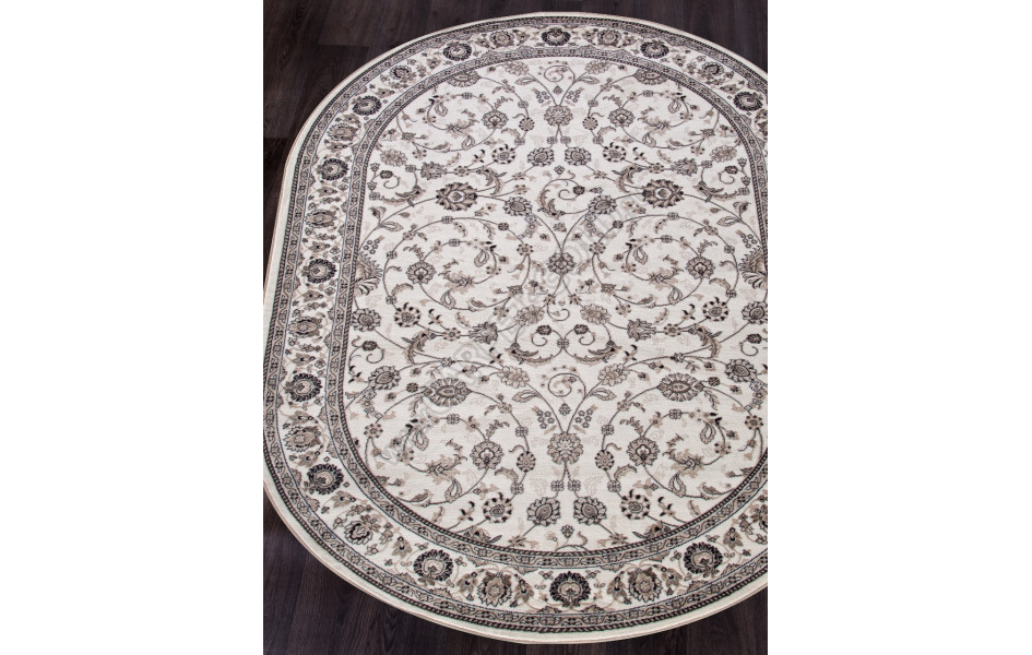 Ковер Valencia Delux d251 - CREAM-BROWN - Овал