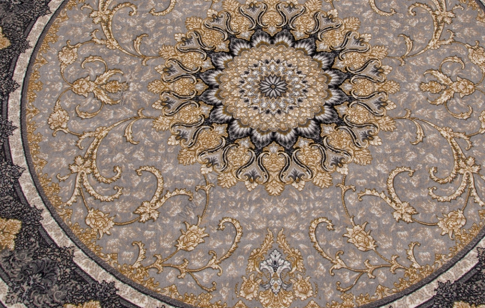 Ковер 752192 - 000 - Круг - коллекция KASHAN