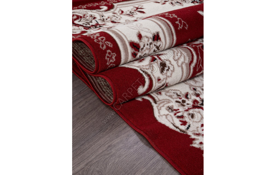 Ковер D017 - RED - Прямоугольник - коллекция GAVANA