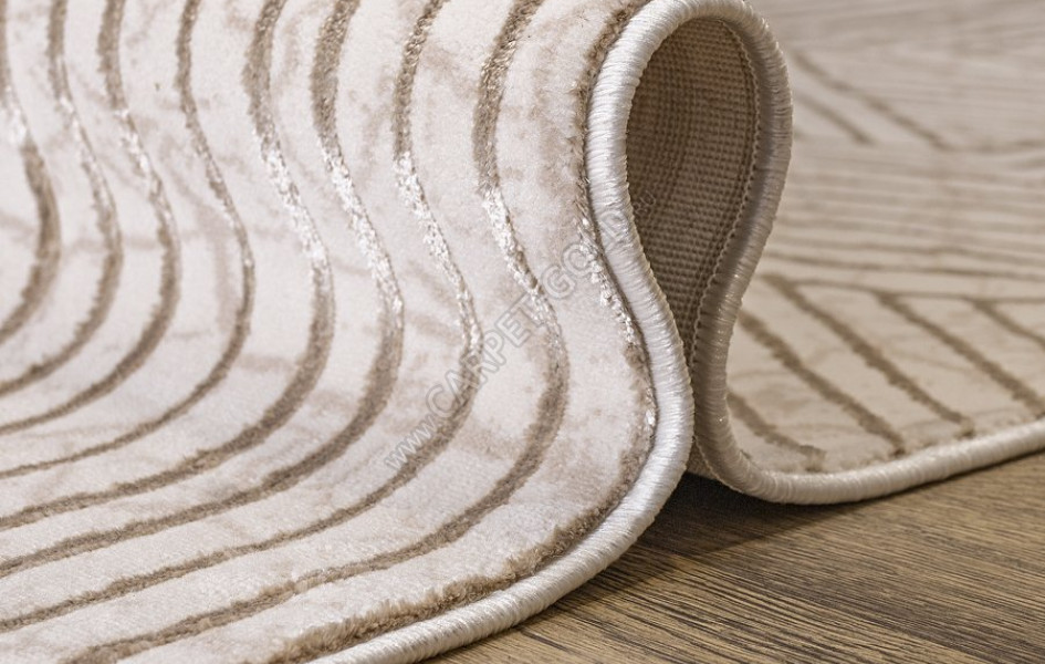 КОВРЫ ДИЗАЙН TT39C ЦВЕТ SHRNIK CREAM Rich