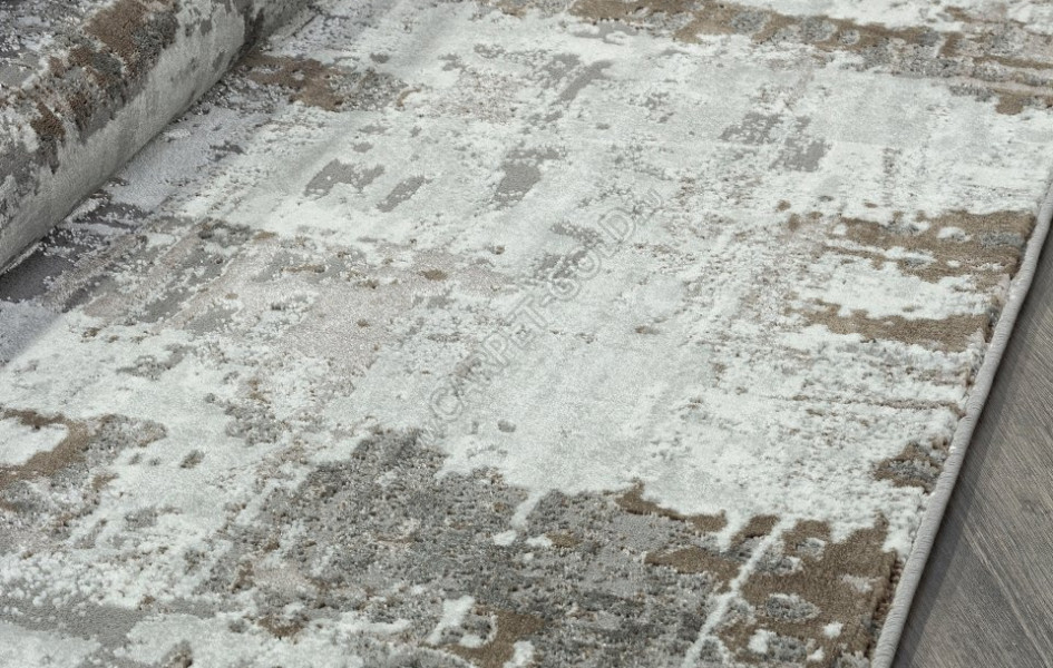 Ковер F238 - GRAY-BEIGE - Прямоугольник - коллекция GRAFF