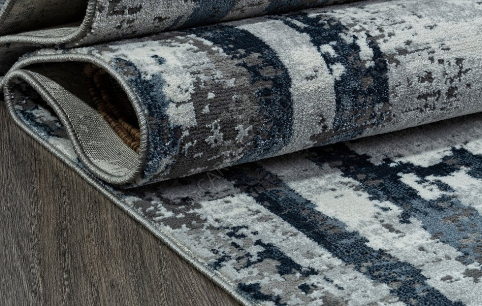 Ковер SI053G - GREY / GREY - Прямоугольник - коллекция LISSABON
