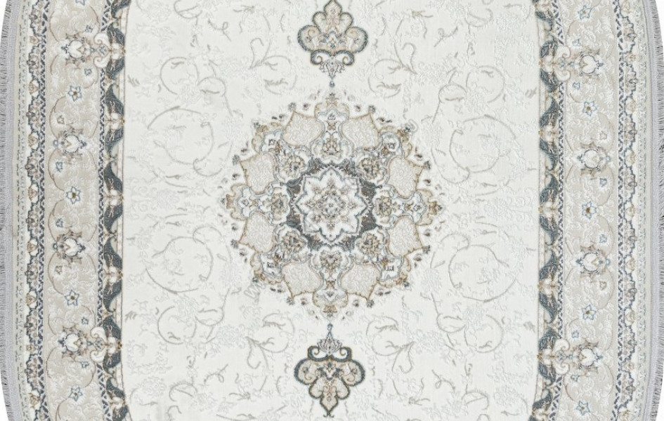 Ковер 29765Y - CREAM / CREAM - Овал - коллекция SANDALI