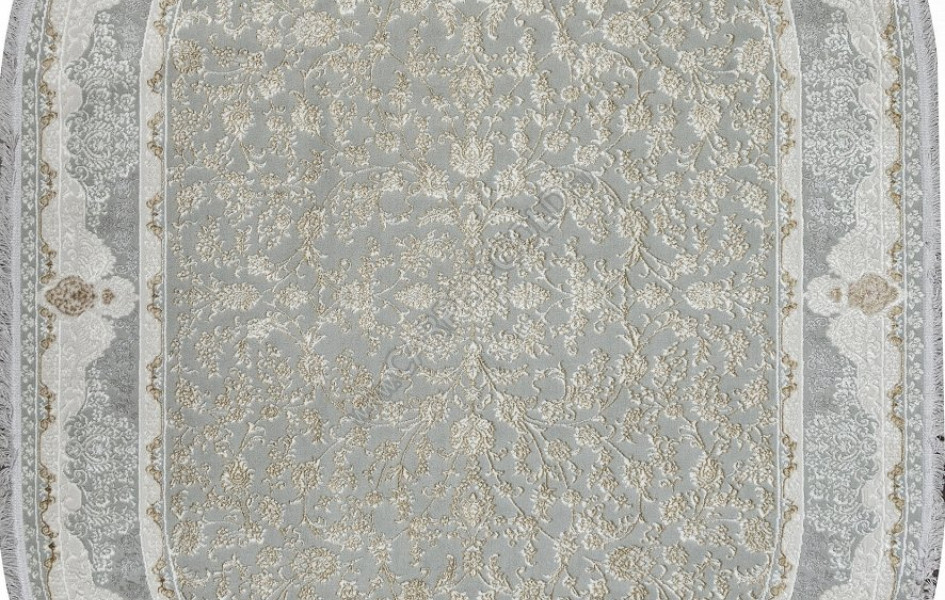 Ковер 30219Z - GREY / CREAM - Овал - коллекция SANDALI