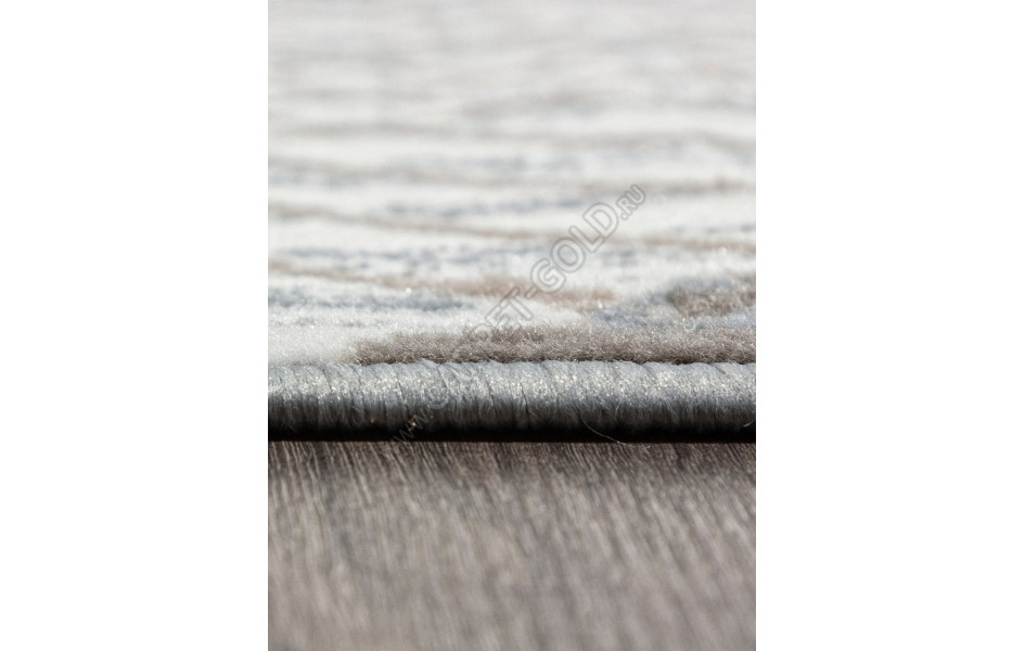 Ковер F351 - CREAM-BLUE - Прямоугольник - коллекция SIERRA