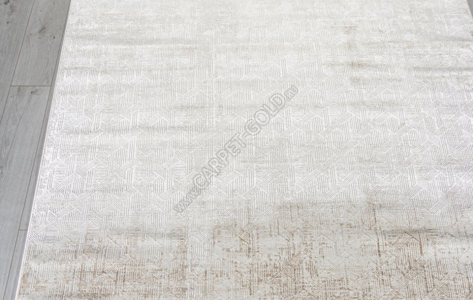 Ковер 30877A - CREAM / WHITE - Прямоугольник - коллекция SHINE