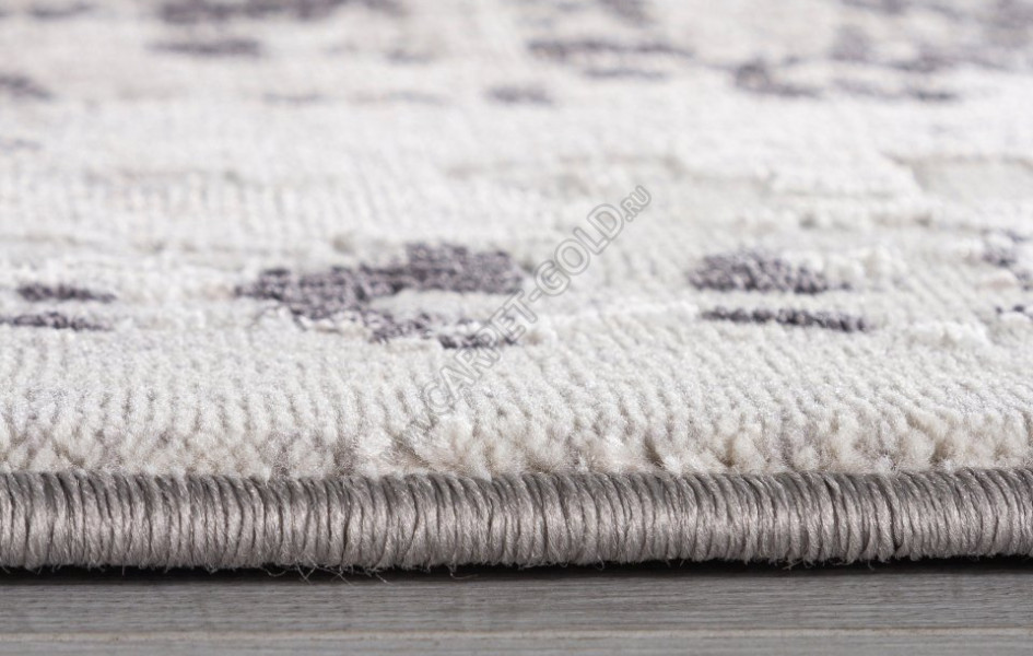 Ковер 38871 - 995 GREY / GREY - Овал - коллекция BRAND