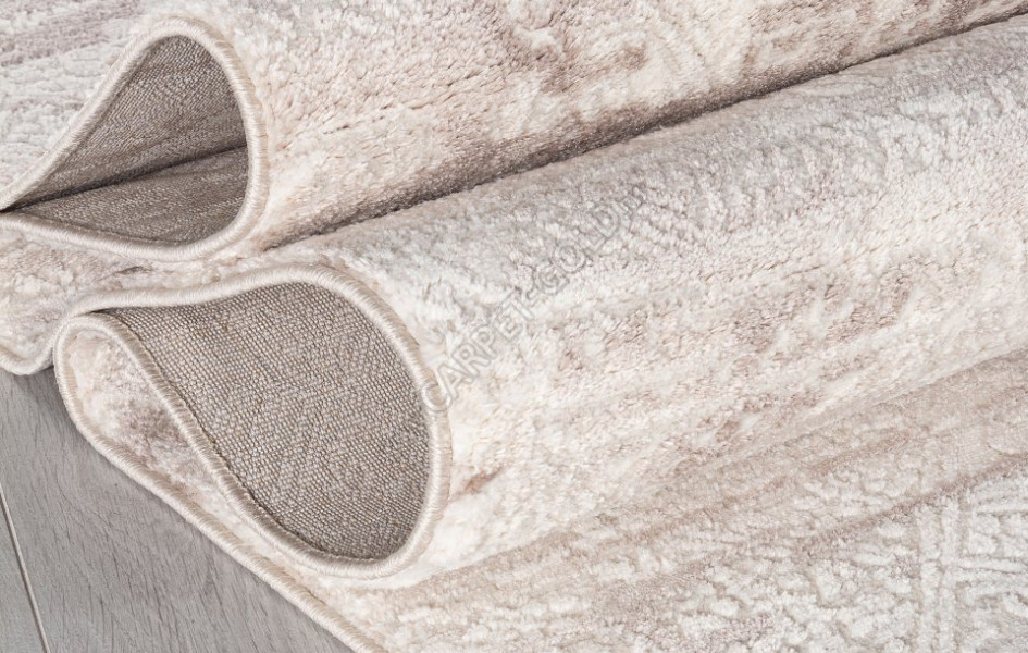 Ковер O2118 - 680 CREAM / BROWN - Прямоугольник - коллекция BRAND