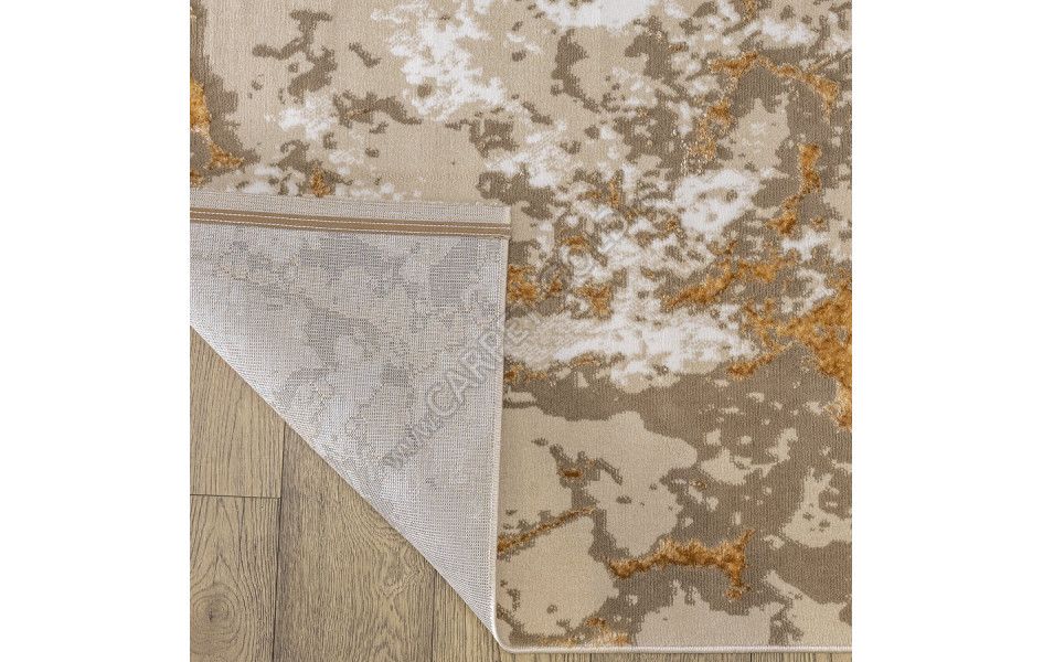 КОВРЫ ДИЗАЙН 10465A ЦВЕТ BEIGE / GOLD Nord