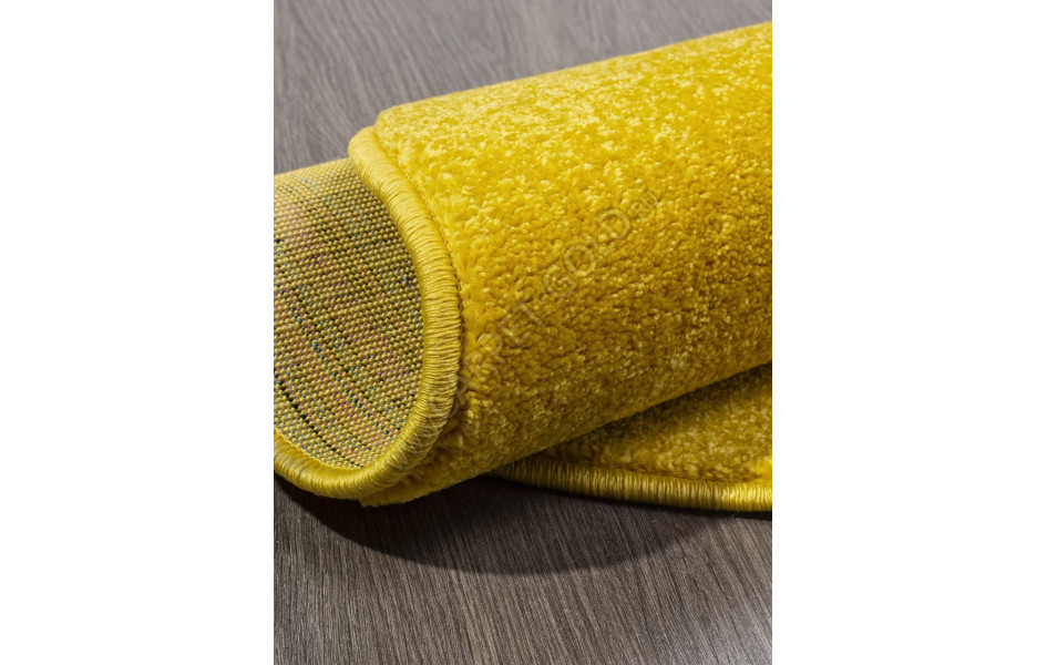 Ковер NC16 - YELLOW - Круг - коллекция SMILE