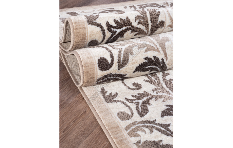 Российский ковер Valencia Delux D327 - CREAM-BROWN